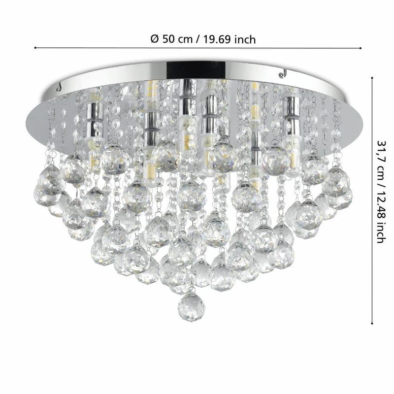 Taklampa Almonte - 500 mm - Belysning - Inomhusbelysning & lampor - Taklampor & takbelysning - Plafond