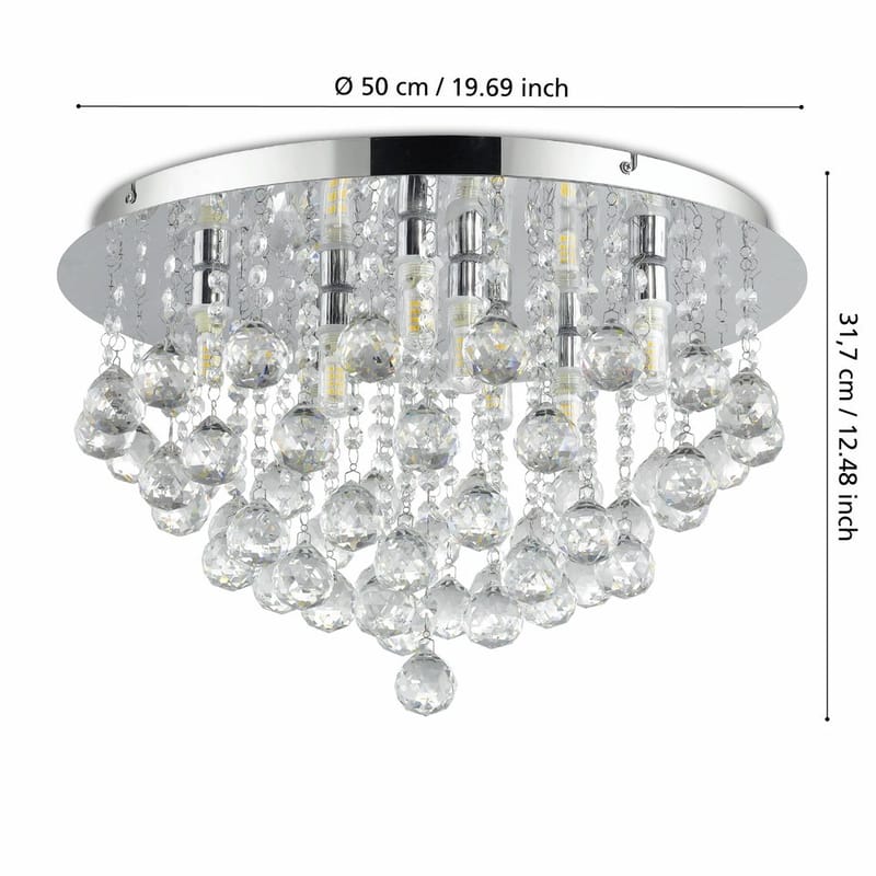 Taklampa Almonte - 500 mm - Belysning - Inomhusbelysning & lampor - Taklampor & takbelysning - Plafond