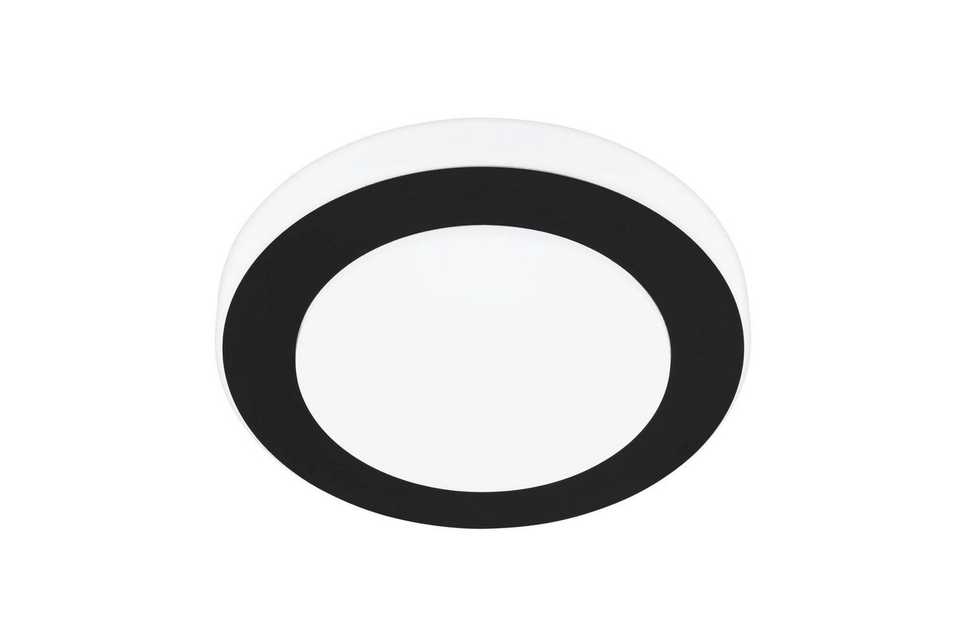 Vägg-/Taklampa Eglo Led Carpi 300 mm, Svart, Vit - Vit/Svart