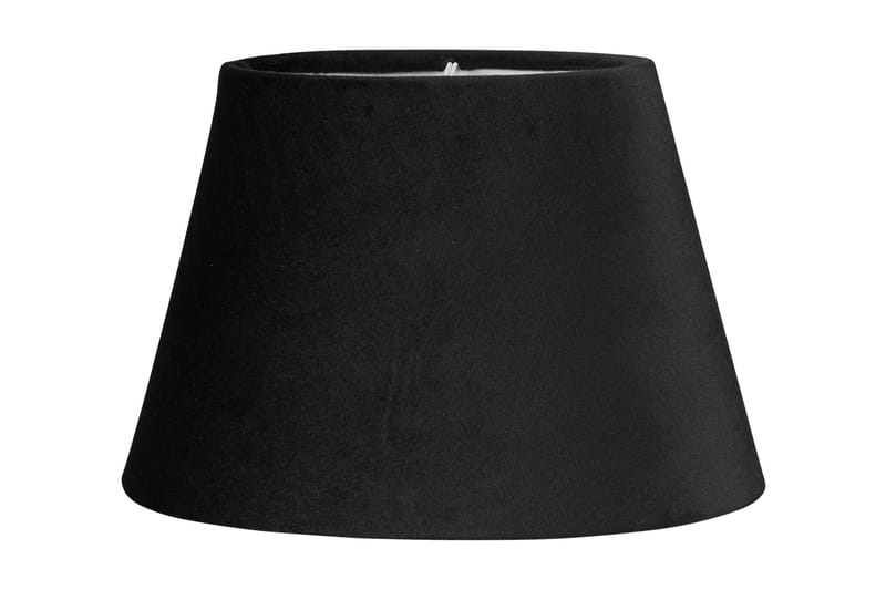 Oval Sammet Svart - PR Home - Lampskärm