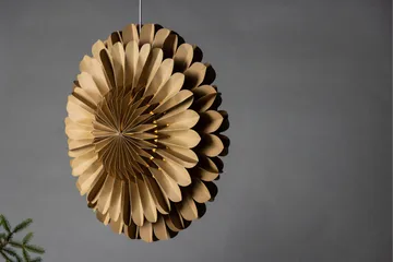 Järvsön Adventsstjärna / Jullampa 60 cm - Brun - Belysning - Julbelysning