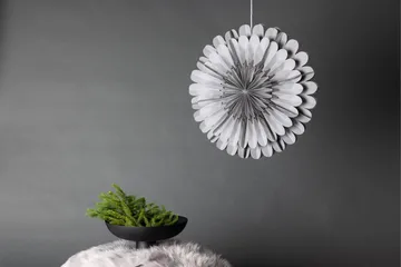 Järvsön Adventsstjärna / Jullampa 60 cm - Mörkgrå - Belysning - Julbelysning