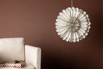 Järvsön Adventsstjärna / Jullampa 60 cm - Beige - Belysning - Julbelysning