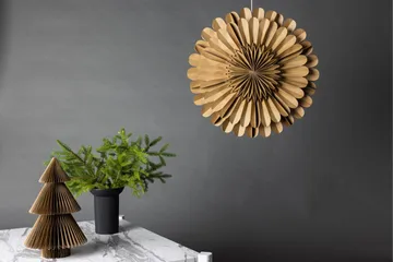 Järvsön Adventsstjärna / Jullampa 60 cm - Brun - Belysning - Julbelysning