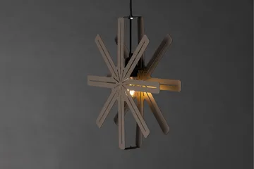 Säfsen Adventsstjärna / Jullampa 40 cm - Mocca - Belysning - Julbelysning