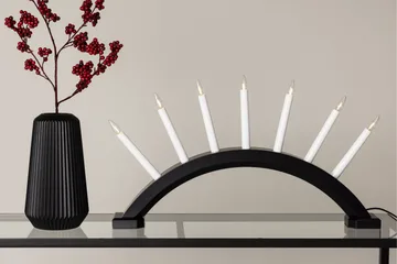 Kebnekaise Ljusstake - Svart - Belysning - Julbelysning