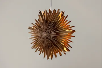 Sälen Adventsstjärna / Jullampa 35 cm - Brun - Belysning - Julbelysning