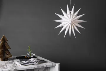 Lindvallen Adventsstjärna / Jullampa 60 cm - Vit - Belysning - Julbelysning