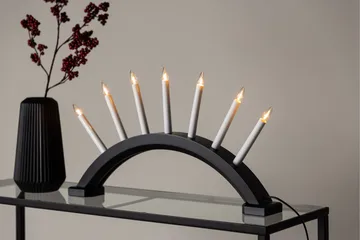 Kebnekaise Ljusstake - Svart - Belysning - Julbelysning