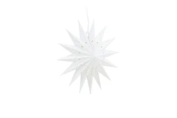 Lindvallen Adventsstjärna / Jullampa 51 cm - Vit - Belysning - Julbelysning