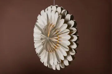 Järvsön Adventsstjärna / Jullampa 60 cm - Beige - Belysning - Julbelysning