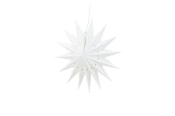 Lindvallen Adventsstjärna / Jullampa 51 cm - Vit - Belysning - Julbelysning