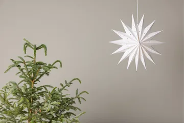 Lindvallen Adventsstjärna / Jullampa 51 cm - Vit - Belysning - Julbelysning