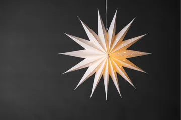 Lindvallen Adventsstjärna / Jullampa 60 cm - Vit - Belysning - Julbelysning