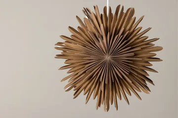 Sälen Adventsstjärna / Jullampa 35 cm - Brun - Belysning - Julbelysning