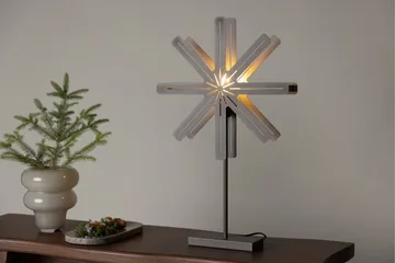 Säfsen Adventsstjärna / Jullampa 40 cm - Brun - Belysning - Julbelysning