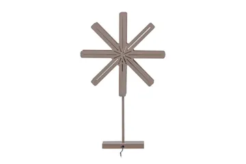 Säfsen Adventsstjärna / Jullampa 40 cm - Brun - Belysning - Julbelysning