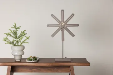 Säfsen Adventsstjärna / Jullampa 40 cm - Brun - Belysning - Julbelysning