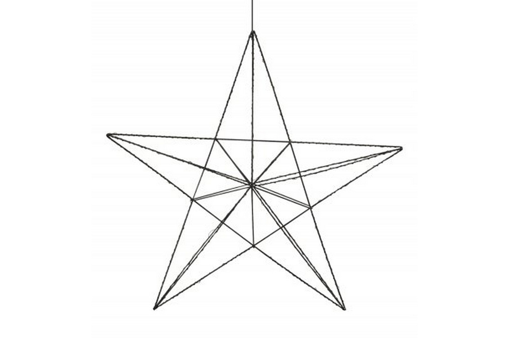 3D-Star julstjärna 75cm IP44 – Pixie Design