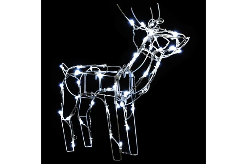 Julbelysning med renar 3 delar 229 LED - Vit - Belysning - Julbelysning