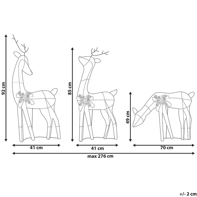 Juldekoration Utomhus Angeli - Belysning - Julbelysning