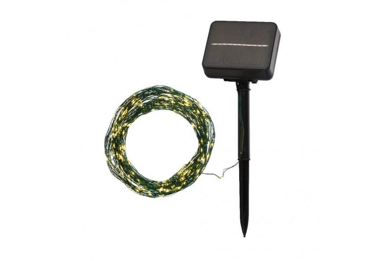 Knirke Solar 160L - Julbelysning - Balkongbelysning - Ljusslinga
