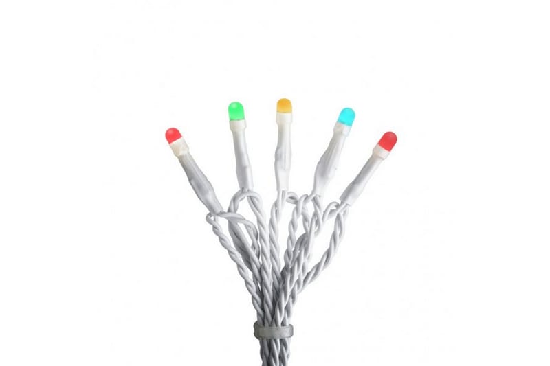 Konstsmide Slinga 120 färgade LED Vit - Julbelysning - Balkongbelysning - Ljusslinga