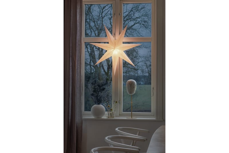 Konstsmide Pappersstjärna vit 78 cm - Konstsmide - Julbelysning - Adventsstjärna