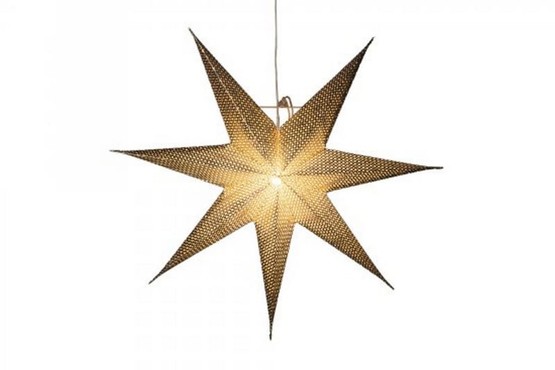 Konstsmide Pappersstjärna 60 cm mässing - Konstsmide - Julbelysning - Adventsstjärna
