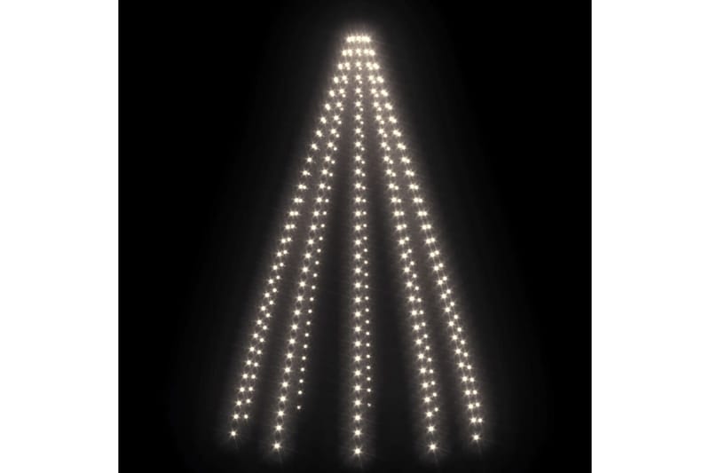 Ljusnät för julgran 300 lysdioder kallvit 300 cm - Vit - Julbelysning - Julgransbelysning