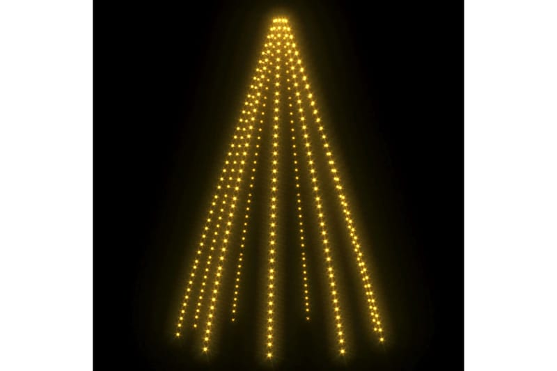 Ljusnät för julgran 400 LED 400 cm - Grön - Julbelysning - Julgransbelysning