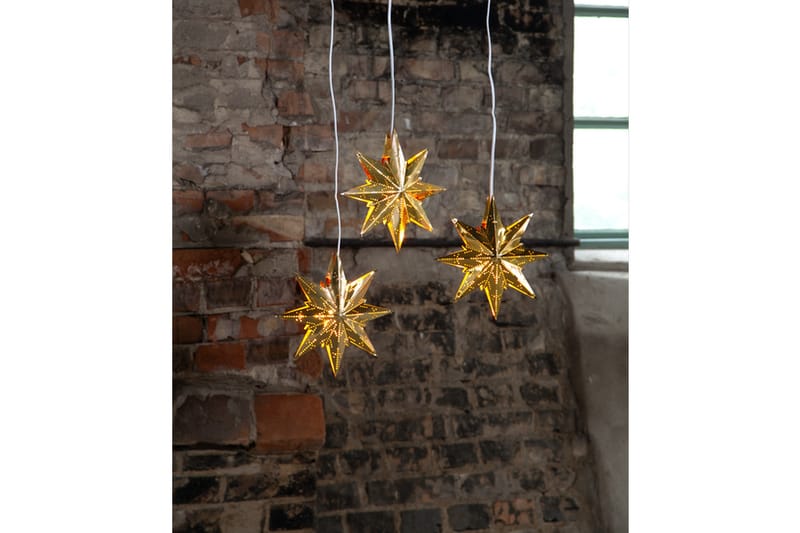 Rozen pappersstjärna 25 cm - Star Trading - Julbelysning - Adventsstjärna
