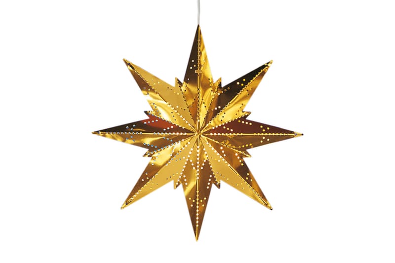 Rozen pappersstjärna 70cm - Star Trading - Julbelysning - Adventsstjärna