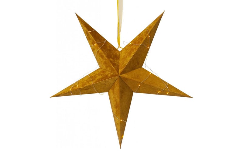Star Trading Velvet Adventsstjärna 60 cm - Star Trading - Julbelysning - Adventsstjärna
