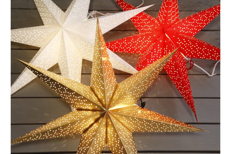 Stjärna Dot 70cm röd - Julbelysning - Adventsstjärna