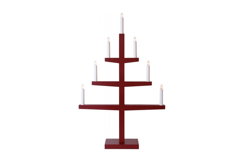 Tripp 7L träljusstake - Julbelysning - Adventsljusstake & elljusstake