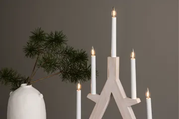 Val Thoren Adventsljusstake 60 cm - Vit - Belysning - Julbelysning