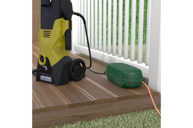 Kabelbox D-Line Utomhus - Grön - Belysning - Belysningstillbehör