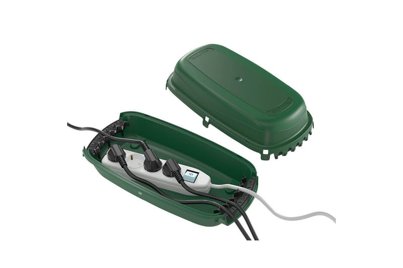Kabelbox D-Line Utomhus - Grön - Belysning - Belysningstillbehör