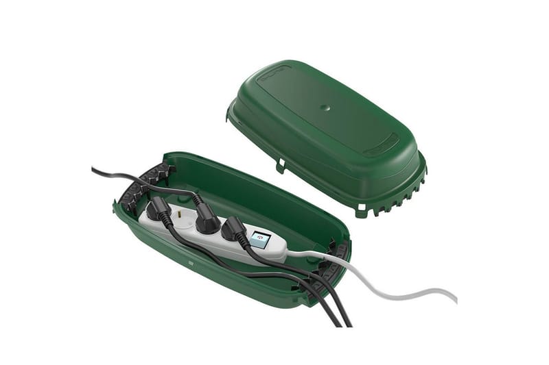 Kabelbox D-Line Utomhus - Grön - Belysning - Belysningstillbehör