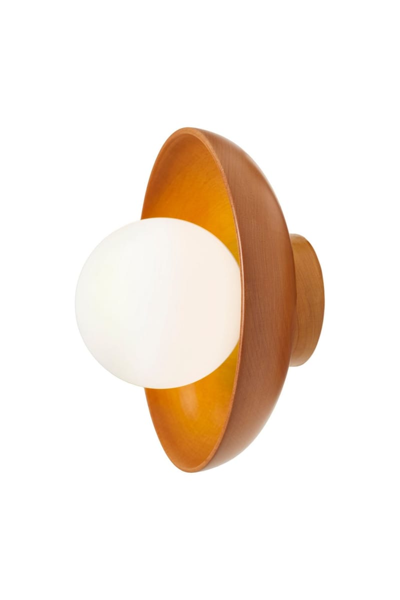 Beylin Vägglampa 24 cm Rund - Ek Vit - Belysning - Inomhusbelysning & lampor - Vägglampor & väggbelysning