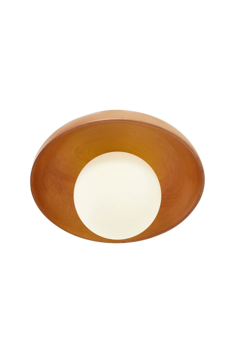 Beylin Vägglampa 24 cm Rund - Ek Vit - Belysning - Inomhusbelysning & lampor - Vägglampor & väggbelysning