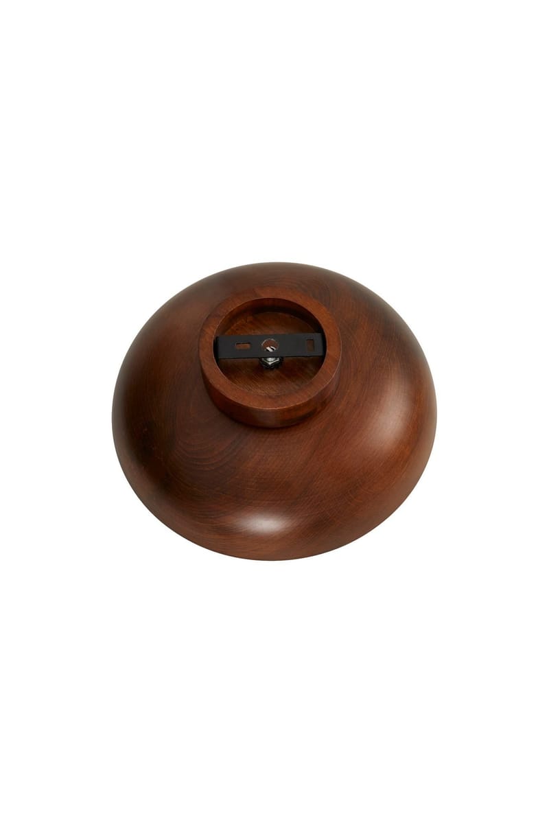 Beylin Vägglampa 24 cm Rund - Valnöt Vit - Belysning - Inomhusbelysning & lampor - Vägglampor & väggbelysning