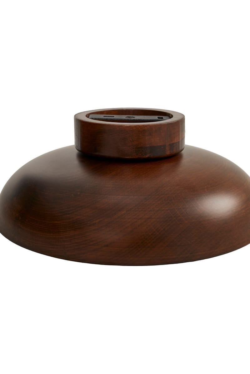 Beylin Vägglampa 24 cm Rund - Valnöt Vit - Belysning - Inomhusbelysning & lampor - Vägglampor & väggbelysning