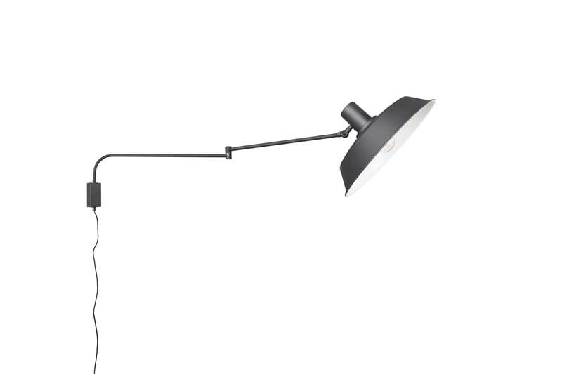 BOLDER Vägglampa E27 mattsvart - Matt svart - Belysning - Inomhusbelysning & lampor - Vägglampor & väggbelysning
