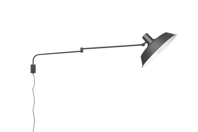 BOLDER Vägglampa E27 mattsvart - Matt svart - Belysning - Inomhusbelysning & lampor - Vägglampor & väggbelysning