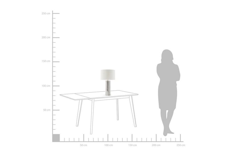 Aiken Bordslampa 30 cm - Vit - Belysning - Inomhusbelysning & lampor - Bordslampor & bordsbelysning