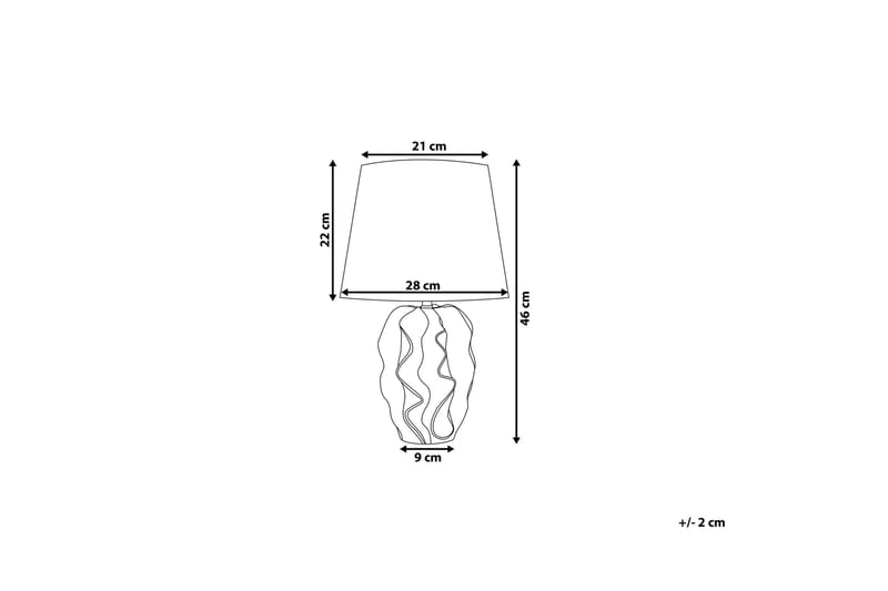 Allika Bordslampa 28 cm - Guld - Belysning - Inomhusbelysning & lampor - Bordslampor & bordsbelysning