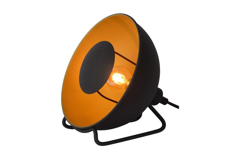 ALVARO Bordslampa 20 cm Svart - Lucide - Sovrumslampa - Sängbordslampa - Bordslampor & bordsbelysning - Fönsterlampa på fot