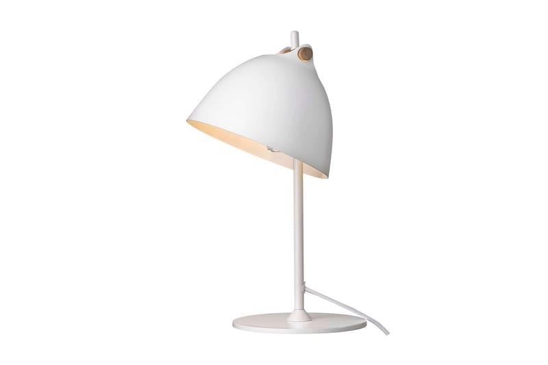 ÅRHUS Bordslampa Vit/Trä - Halo Design - Sängbordslampa - Sovrumslampa - Fönsterlampa på fot - Bordslampor & bordsbelysning
